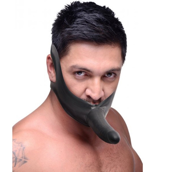 Кляп-фаллос Masters Mini Face Fuck Strap-On