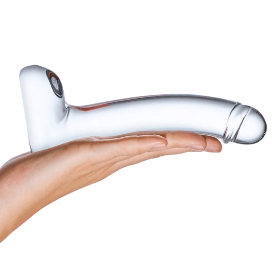 Фаллос из стекла Glas 7&quot; Realistic Curved